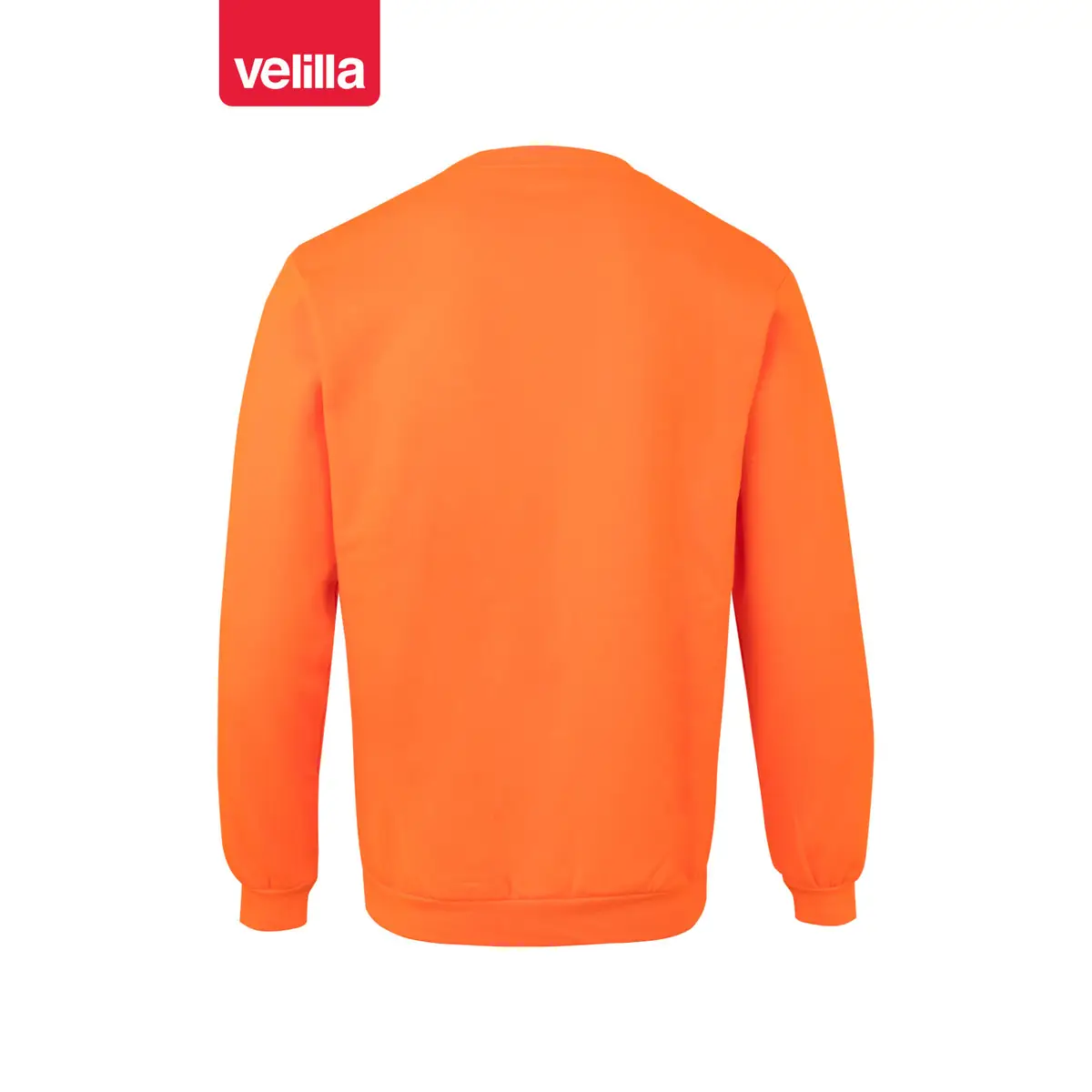 Sudadera cuello redondo Velilla 105701 34 Sudadera cuello redondo Velilla 105701 Naranja, vista trasera