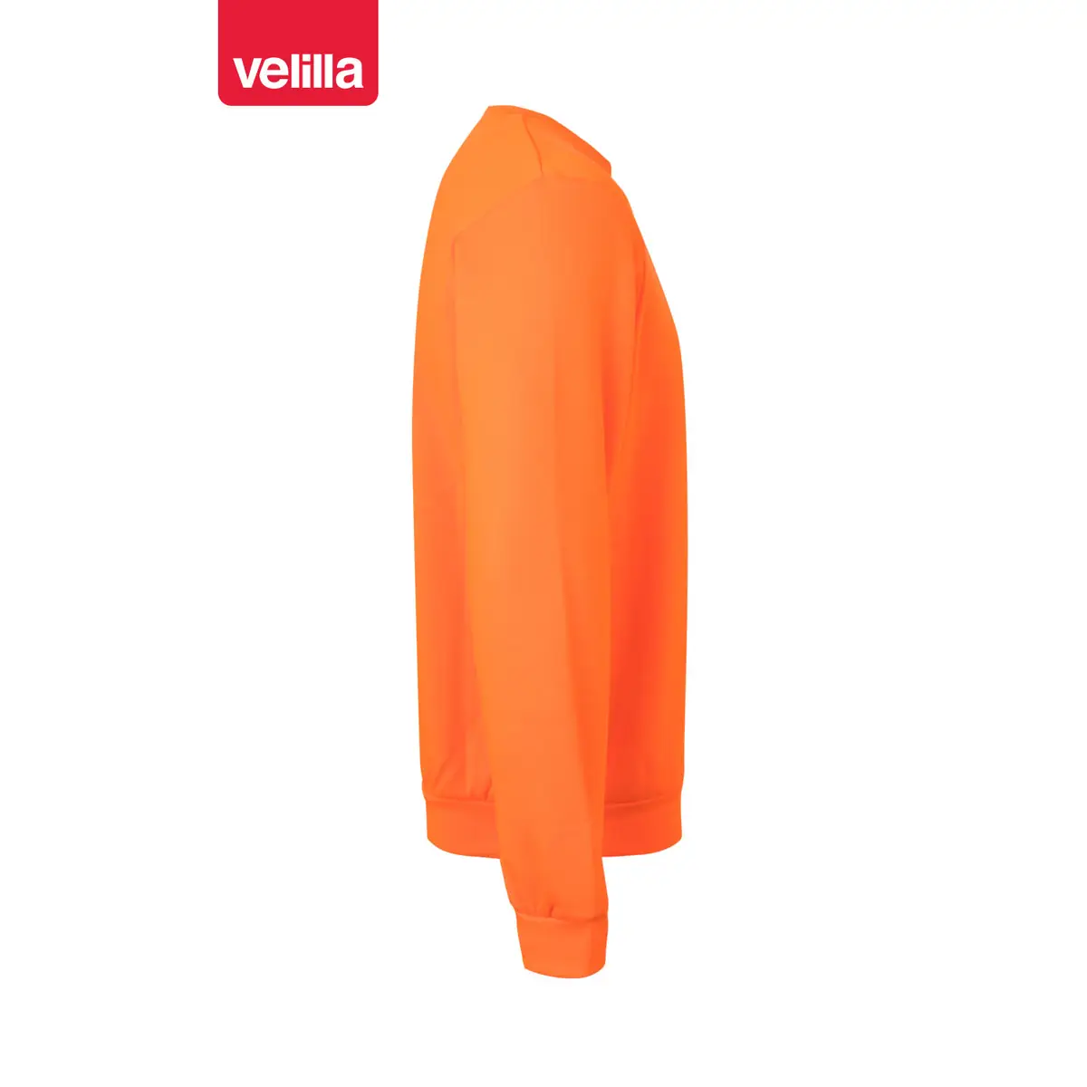 Sudadera cuello redondo Velilla 105701 33 Sudadera cuello redondo Velilla 105701 Naranja, vista lateral