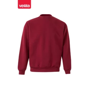 Sudadera cuello redondo Velilla 105701 Granate, vista frontal