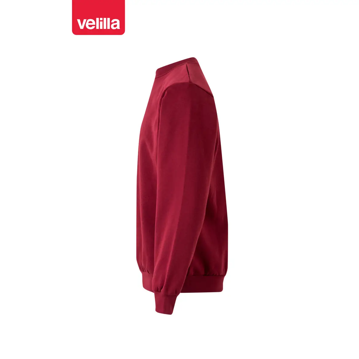 Sudadera cuello redondo Velilla 105701 39 Sudadera cuello redondo Velilla 105701 Granate, vista lateral