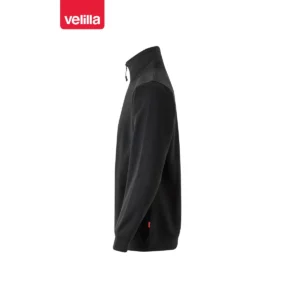 Sudadera media cremallera Velilla 105702 Negro, vista lateral