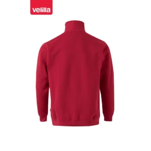 Sudadera media cremallera Velilla 105702 Rojo, vista trasera