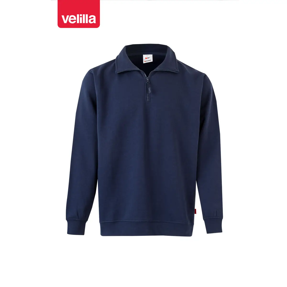 Sudadera media cremallera Velilla 105702 10 Sudadera media cremallera Velilla 105702 Azul navy, vista frontal
