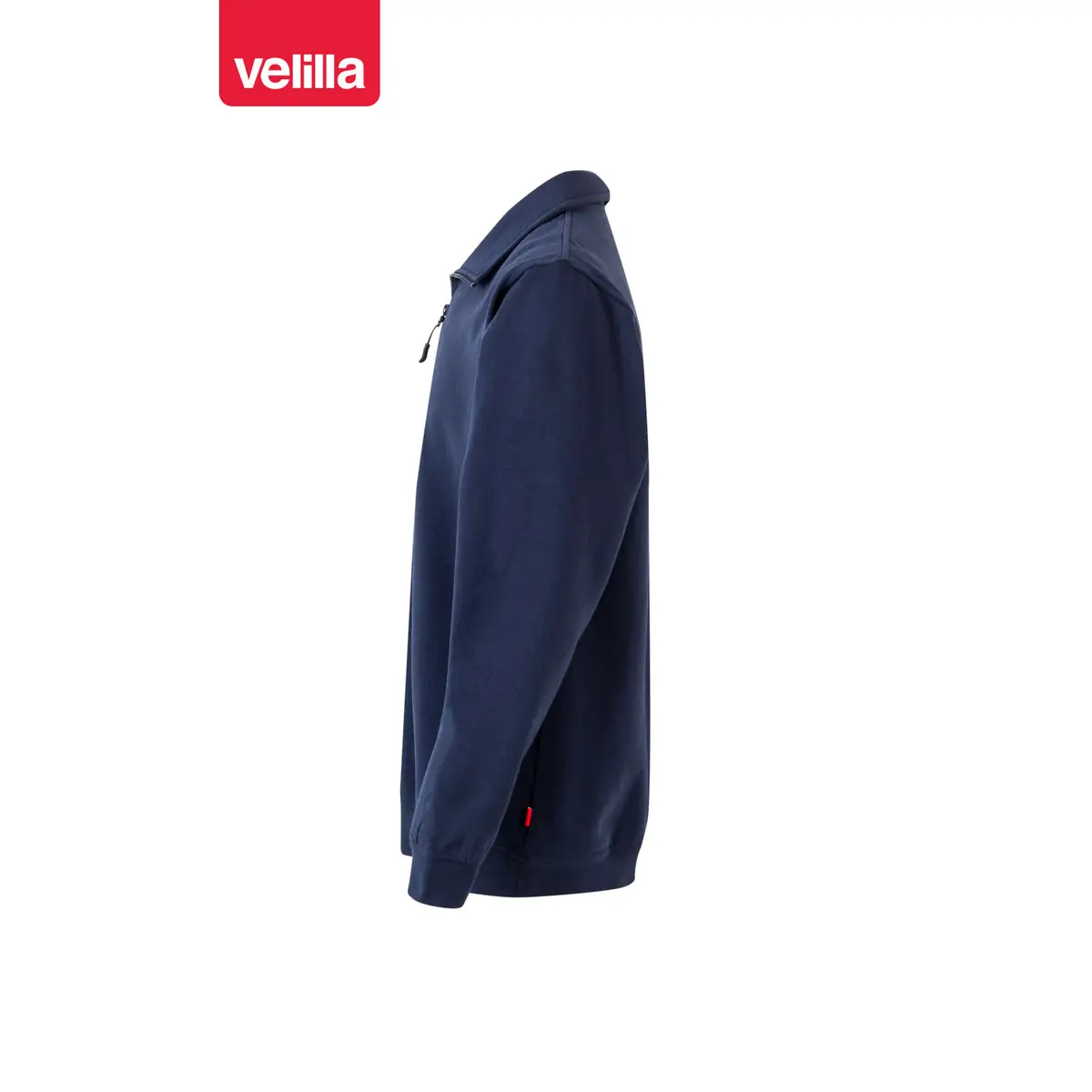 Sudadera media cremallera Velilla 105702 11 Sudadera media cremallera Velilla 105702 Azul navy, vista lateral