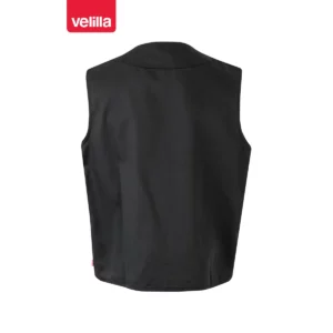 Chaleco multibolsillos Velilla 105901 Negro, vista trasera