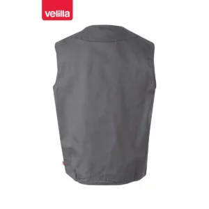 Chaleco multibolsillos Velilla 105901 Gris, vista trasera