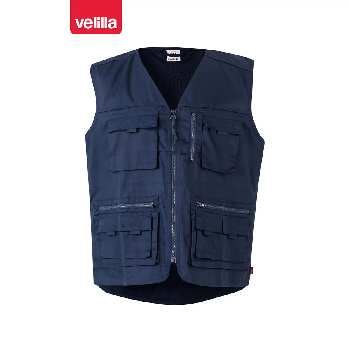 Chaleco multibolsillos Velilla 105901 10 Chaleco multibolsillos Velilla 105901 Azul navy, vista frontal