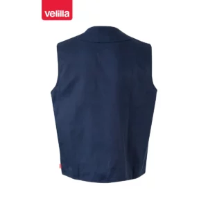 Chaleco multibolsillos Velilla 105901 Azul navy, vista trasera
