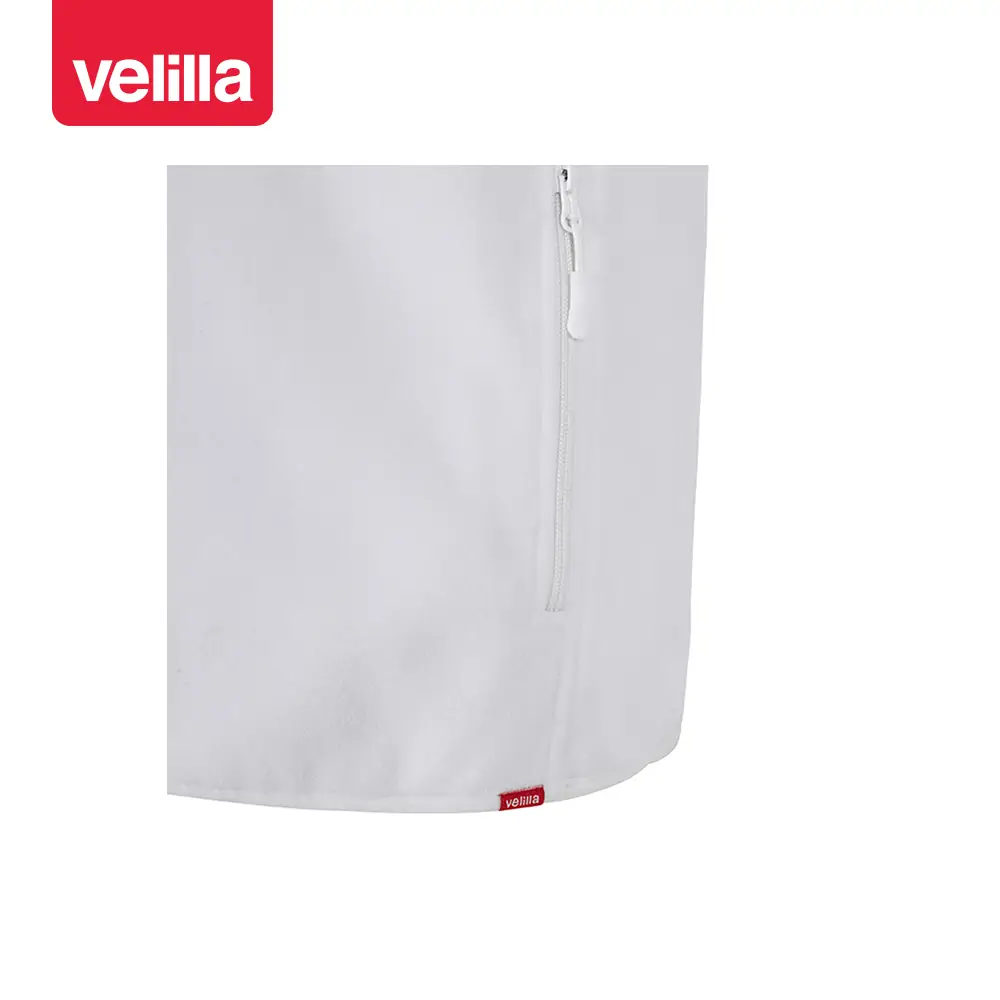Chaleco polar Velilla 105905 6 Chaleco polar Velilla 105905 Blanco, detalle de bolsillo inferior y bajo