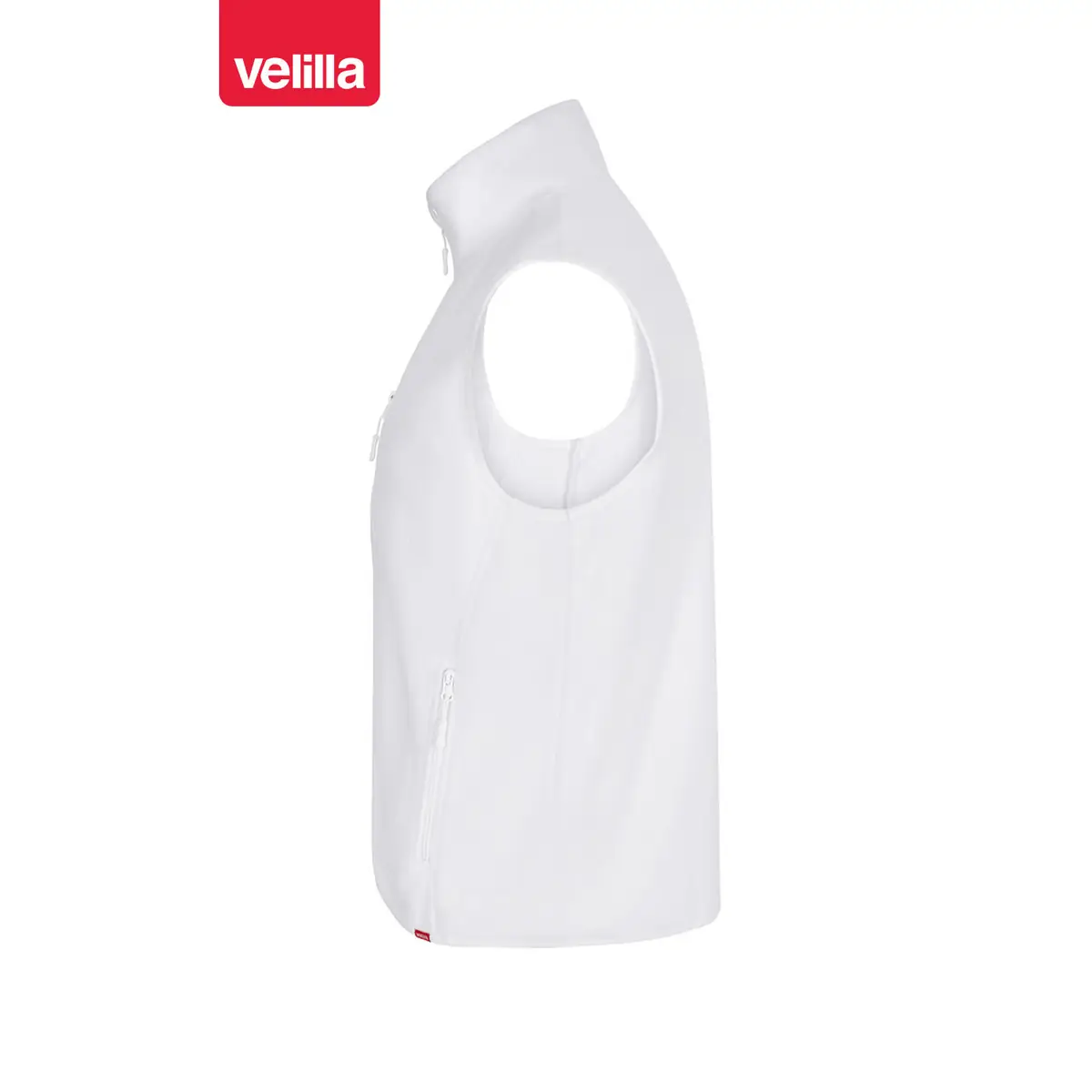 Chaleco polar Velilla 105905 2 Chaleco polar Velilla 105905 Blanco, vista lateral