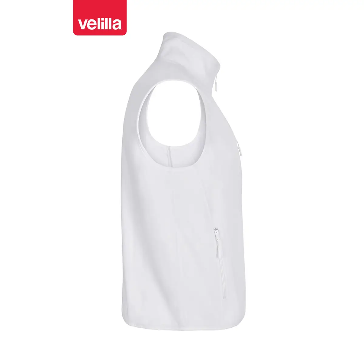 Chaleco polar Velilla 105905 3 Chaleco polar Velilla 105905 Blanco, vista lateral opuesto