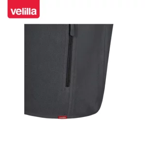 Chaleco polar Velilla 105905 Gris, detalle de bolsillo inferior y bajo