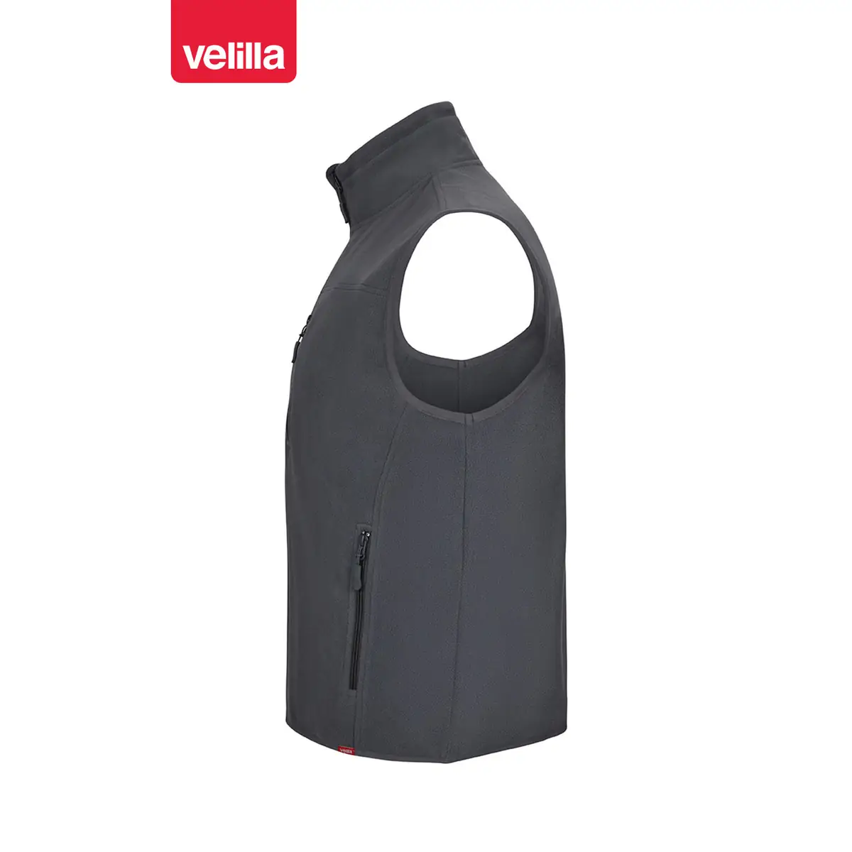 Chaleco polar Velilla 105905 16 Chaleco polar Velilla 105905 Gris, vista lateral