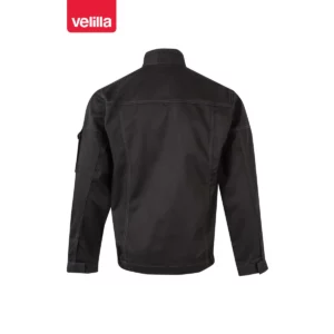 Cazadora stretch multibolsillos Velilla 106002S Negro, vista trasera