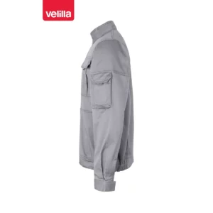 Cazadora stretch multibolsillos Velilla 106002S Gris, vista lateral