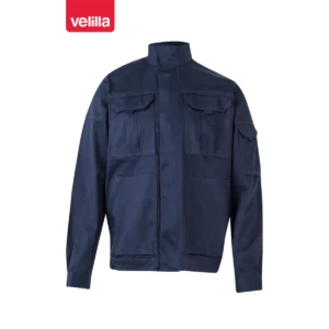 Cazadora stretch multibolsillos Velilla 106002S Azul navy, vista frontal