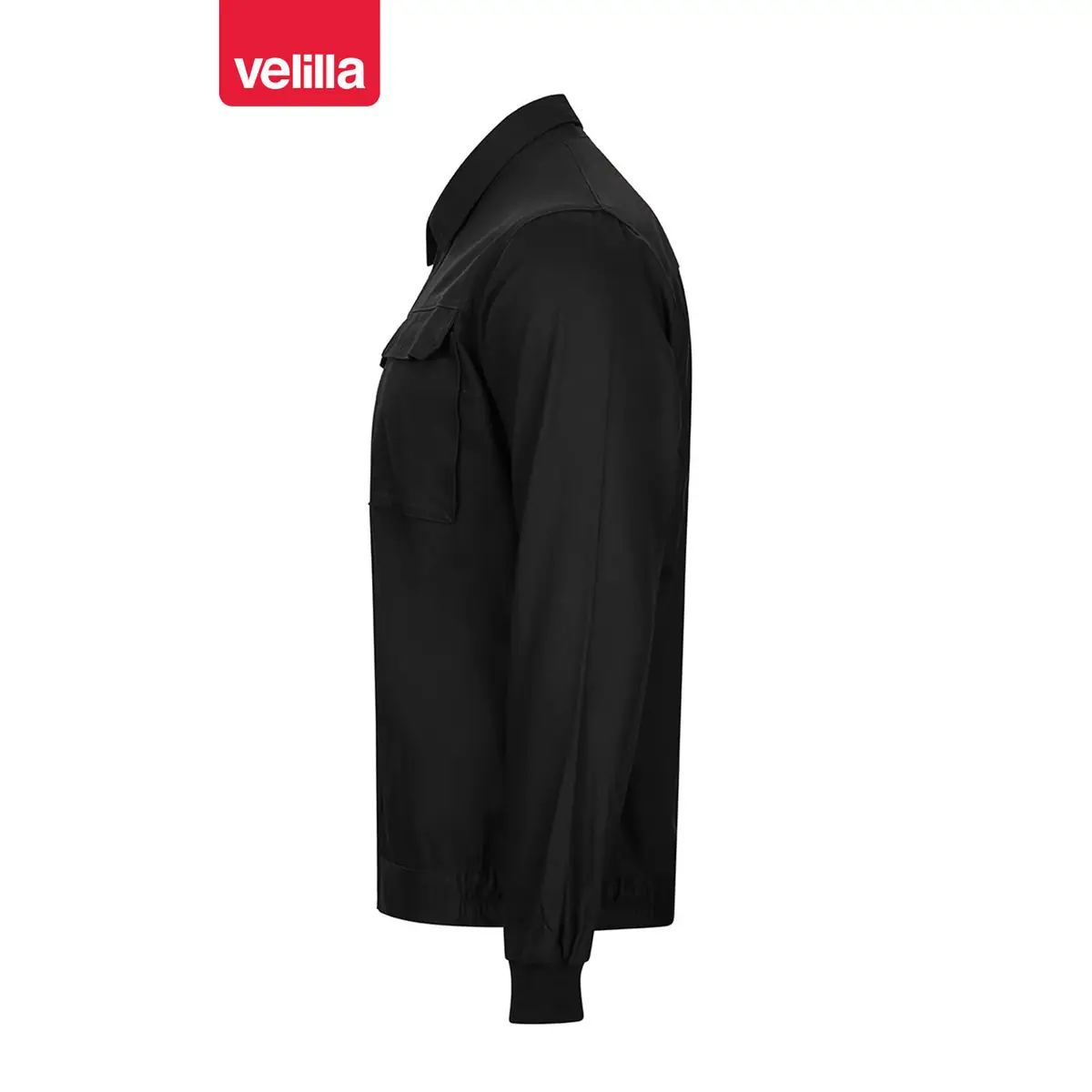 Cazadora de algodón Velilla 106003 5 Cazadora de algodón Velilla 106003 Negro, vista lateral