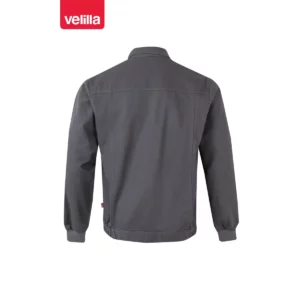 Cazadora de algodón Velilla 106003 Gris, vista trasera