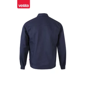 Cazadora de algodón Velilla 106003 Azul navy, vista trasera