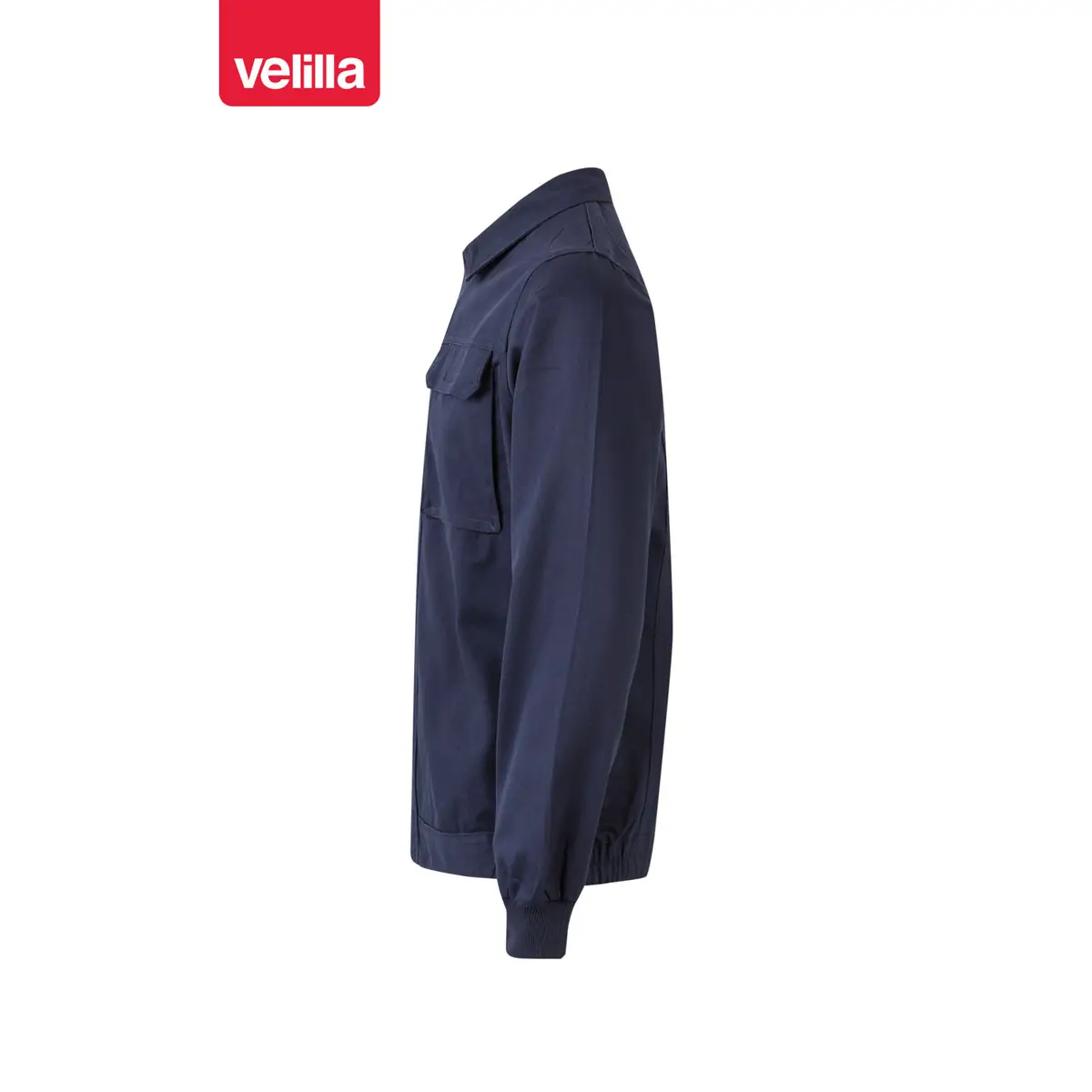 Cazadora de algodón Velilla 106003 8 Cazadora de algodón Velilla 106003 Azul navy, vista lateral