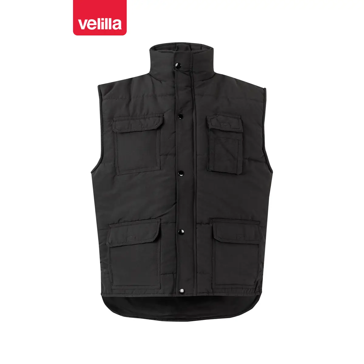Chaleco acolchado multibolsillos Velilla 108 28 Chaleco acolchado multibolsillos Velilla 108 Negro, vista frontal