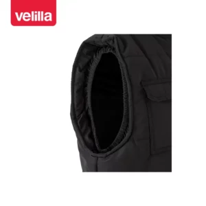Chaleco acolchado multibolsillos Velilla 108 Negro, detalle de sisa