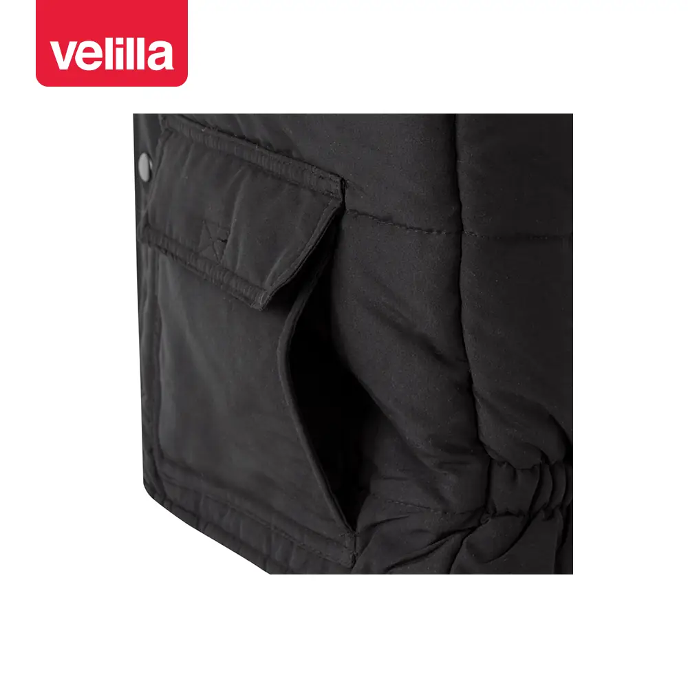 Chaleco acolchado multibolsillos Velilla 108 12 Chaleco acolchado multibolsillos Velilla 108 Negro, detalle de bolsillo