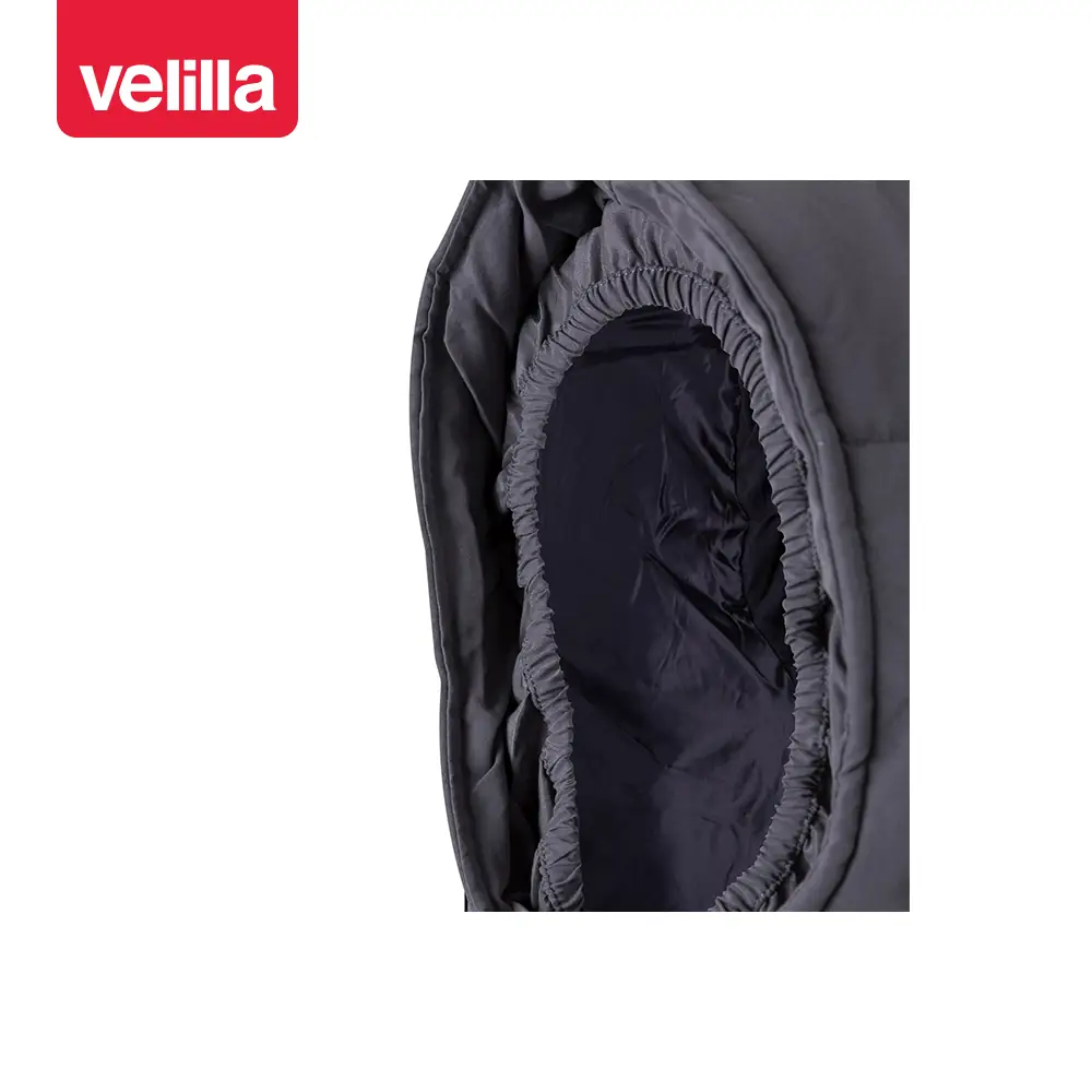 Chaleco acolchado multibolsillos Velilla 108 8 Chaleco acolchado multibolsillos Velilla 108 Gris, detalle de sisa