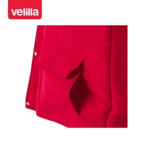 Chaleco acolchado multibolsillos Velilla 108 Rojo, detalle de bolsillo