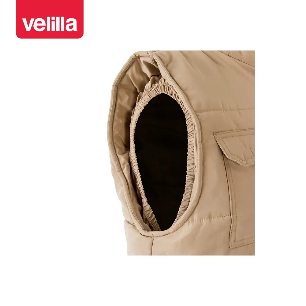 Chaleco acolchado multibolsillos Velilla 108 20 Chaleco acolchado multibolsillos Velilla 108 Beige arena, detalle de sisa