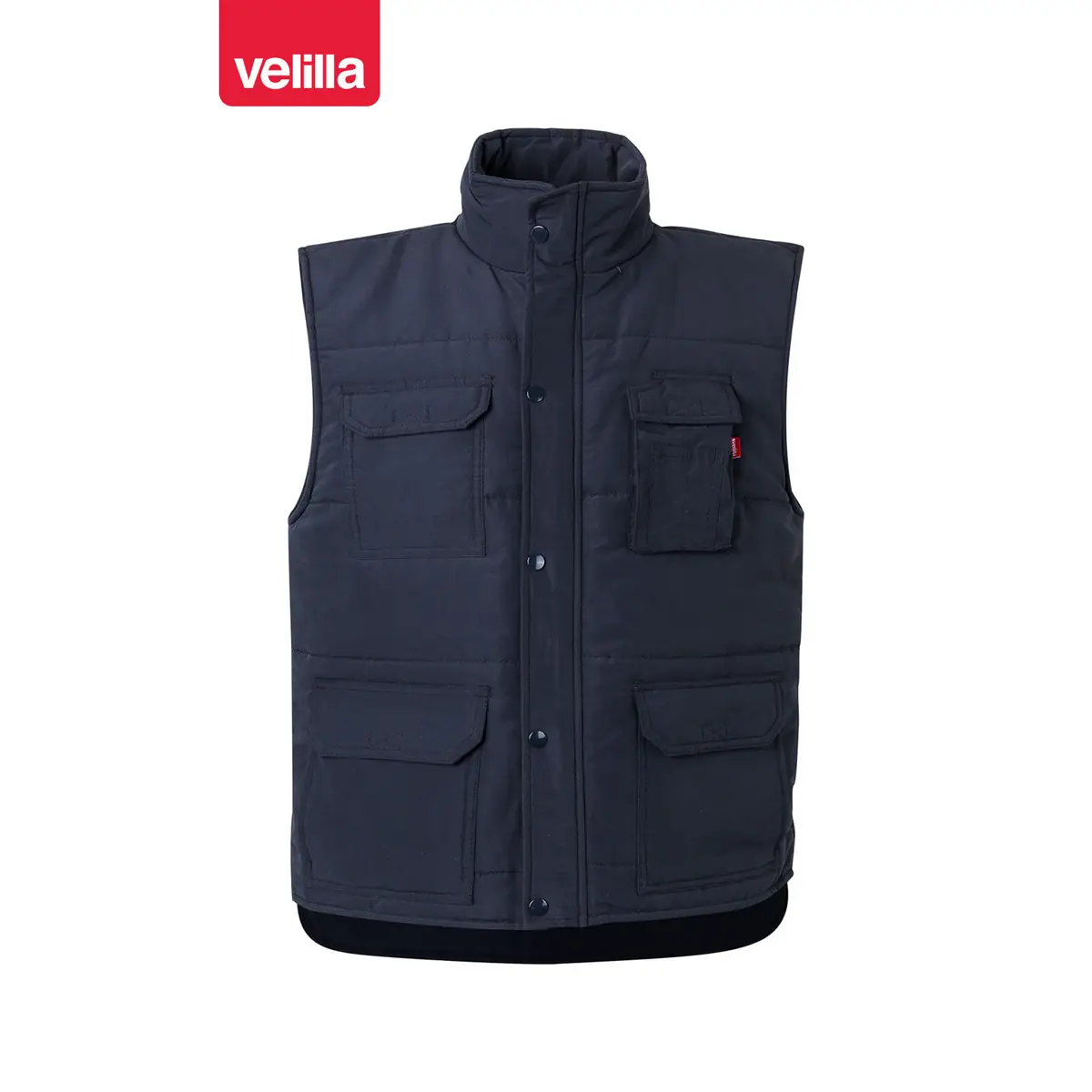 Chaleco acolchado multibolsillos Velilla 108 31 Chaleco acolchado multibolsillos Velilla 108 Azul navy, vista frontal