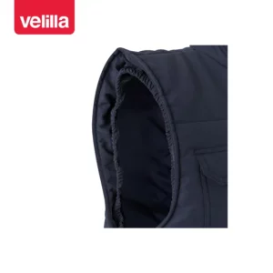 Chaleco acolchado multibolsillos Velilla 108 Azul navy, detalle de sisa