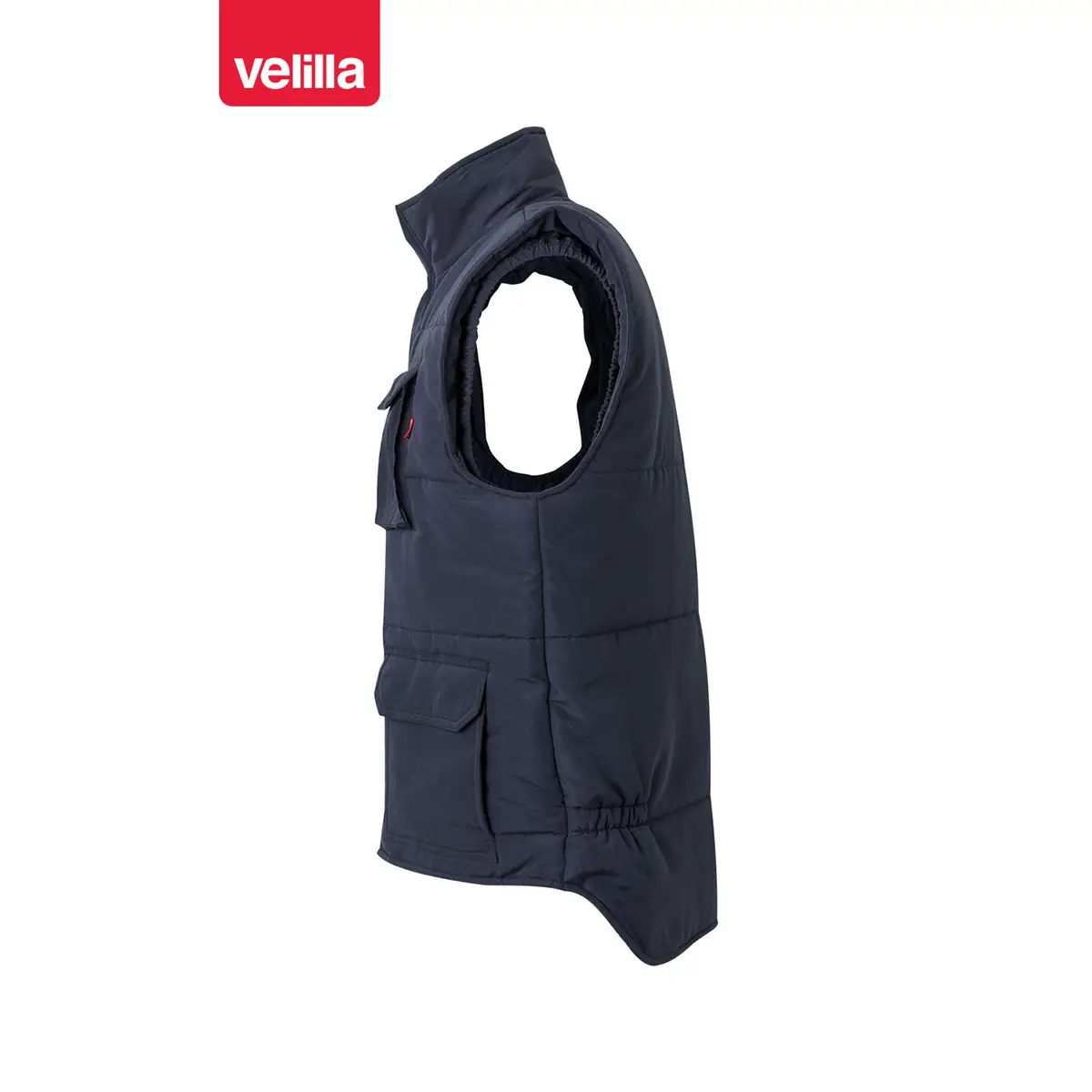 Chaleco acolchado multibolsillos Velilla 108 32 Chaleco acolchado multibolsillos Velilla 108 Azul navy, vista lateral