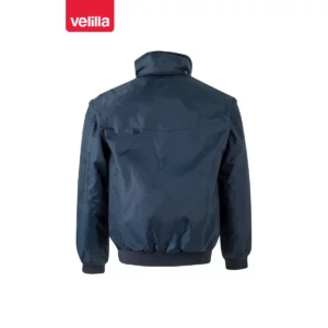 Cazadora acolchada desmontable Velilla 11501 Azul navy, vista trasera