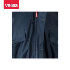 Cazadora acolchada desmontable Velilla 11501 Azul navy, detalle de cierre central