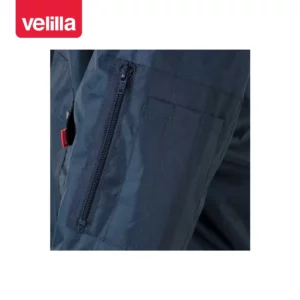 Cazadora acolchada desmontable Velilla 11501 Azul navy, detalle de bolsillo de manga
