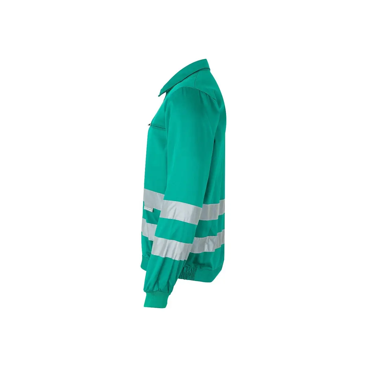 Cazadora con cintas reflectantes Velilla 154 12 Cazadora con cintas reflectantes Velilla 154 Verde, vista lateral opuesto