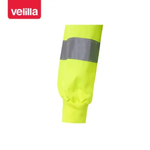 Cazadora de alta visibilidad Velilla 155 Amarillo flúor, detalle de puño