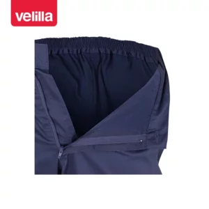 Pantalón forrado bicolor Velilla 156 Azul marino/Naranja flúor, detalle de forro interior