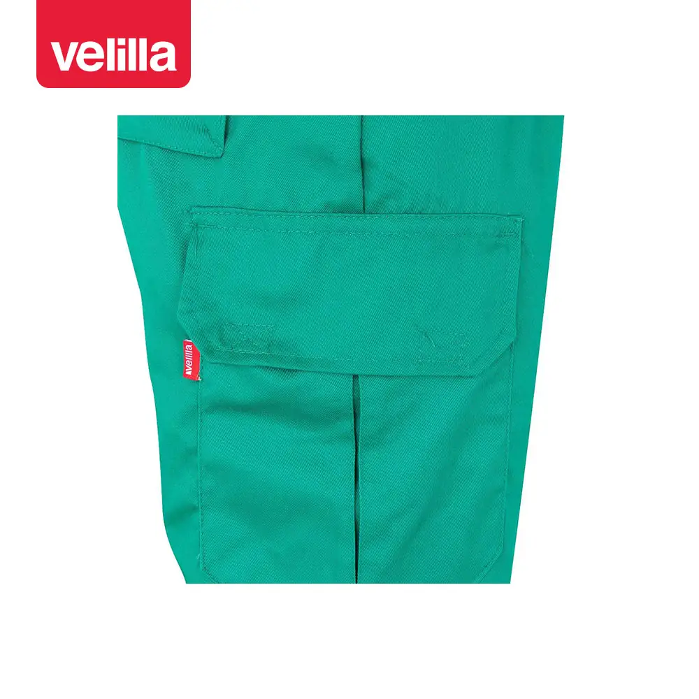 Pantalón con cintas reflectantes Velilla 159 28 Pantalón con cintas reflectantes Velilla 159 Verde, detalle de bolsillo lateral