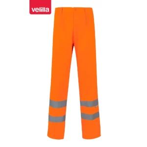 Pantalón alta visibilidad Velilla 160 Naranja flúor, vista frontal
