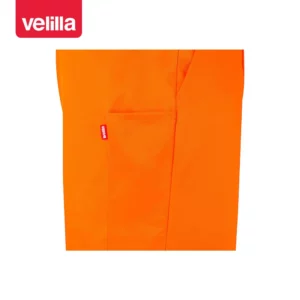 Pantalón alta visibilidad Velilla 160 Naranja flúor, detalle de bolsillo para herramienta