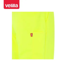 Pantalón alta visibilidad Velilla 160 Amarillo flúor, detalle de bolsillo para herramienta