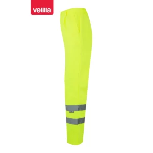 Pantalón alta visibilidad Velilla 160 Amarillo flúor, vista lateral