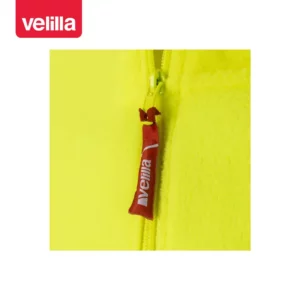 Forro polar alta visibilidad Velilla 180 Amarillo flúor, detalle de cremallera