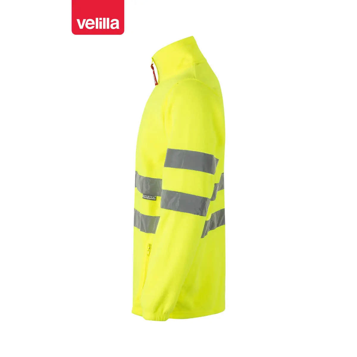 Forro polar alta visibilidad Velilla 180 2 Forro polar alta visibilidad Velilla 180 Amarillo flúor, vista lateral