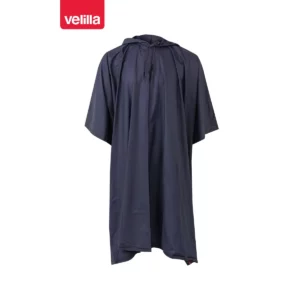 Poncho de lluvia con capucha Velilla 187 Azul marino, vista frontal