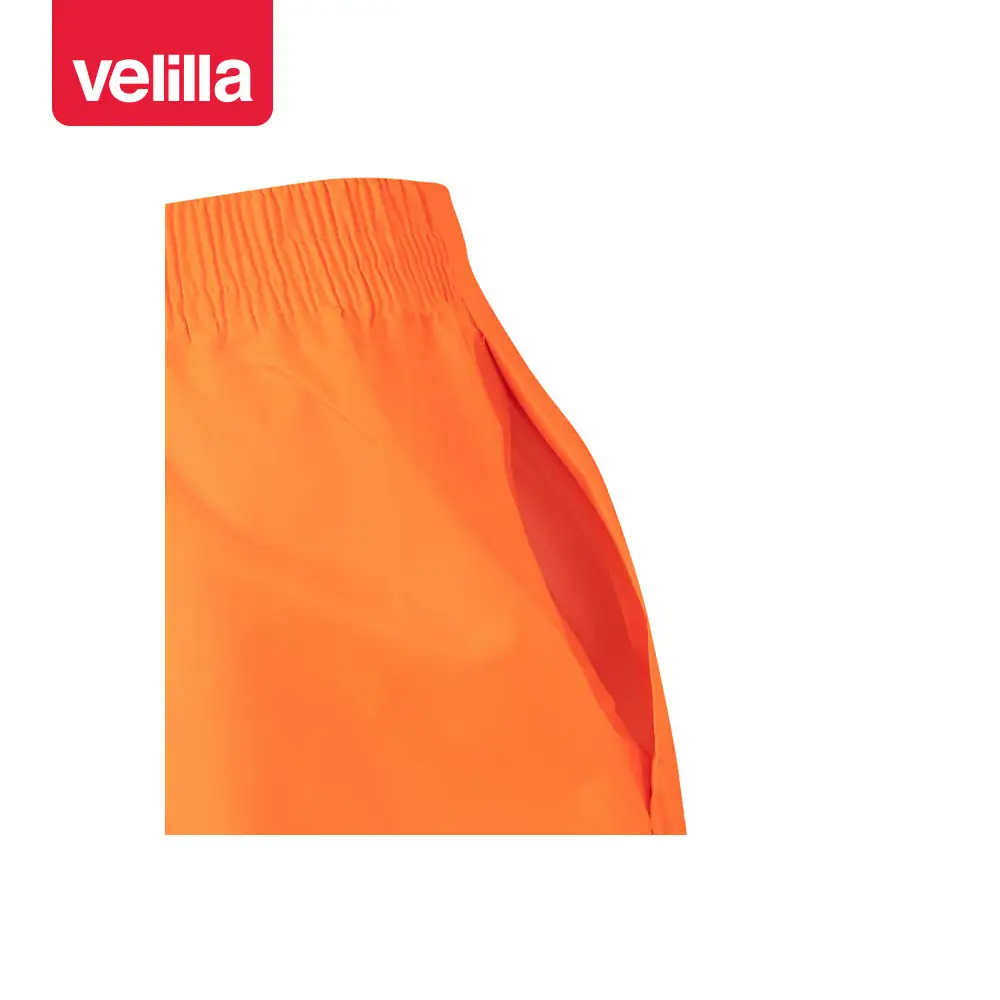 Traje de lluvia reflectante Velilla 189 16 Traje de lluvia reflectante Velilla 189 Naranja flúor, detalle de acceso lateral al bolsillo