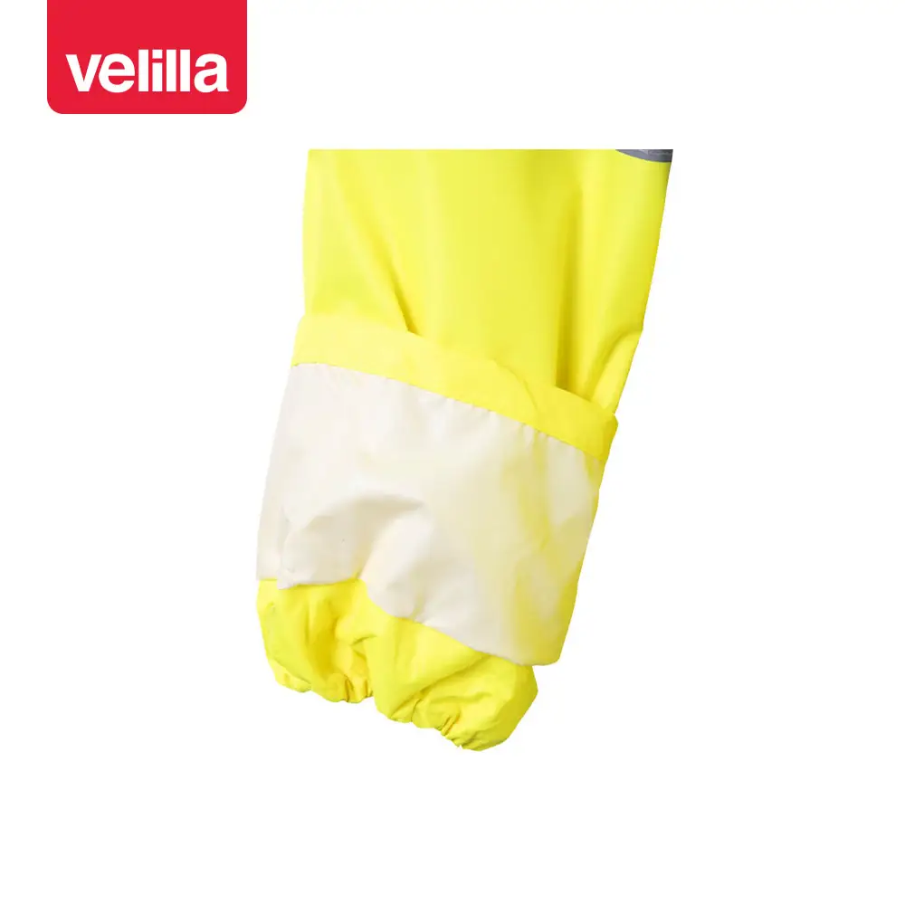 Traje de lluvia reflectante Velilla 189 9 Traje de lluvia reflectante Velilla 189 Amarillo flúor, detalle de puño interior