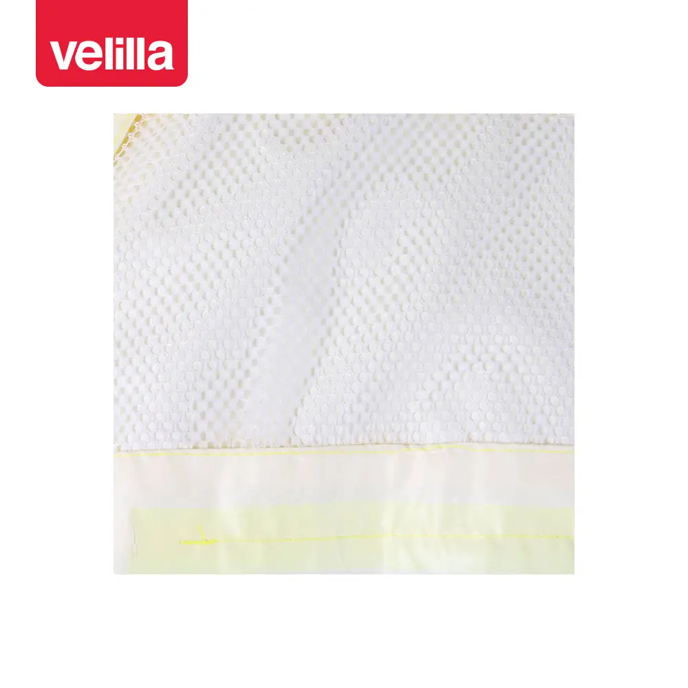 Traje de lluvia reflectante Velilla 189 12 Traje de lluvia reflectante Velilla 189 Amarillo flúor, detalle de rejilla interior